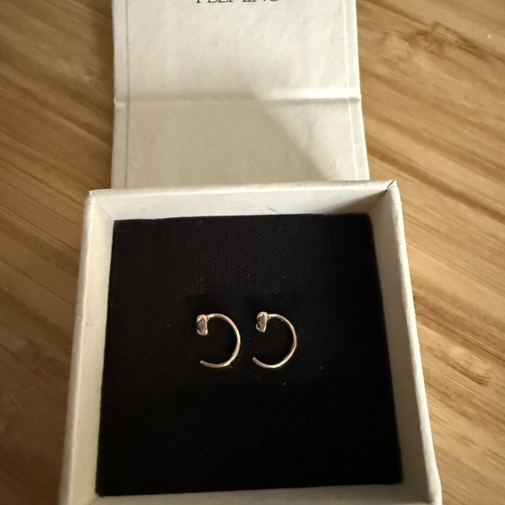 Laurie Fleming Shadow Nectar Earring (14k ROSE GOLD) - Pair - Picture 5 of 5